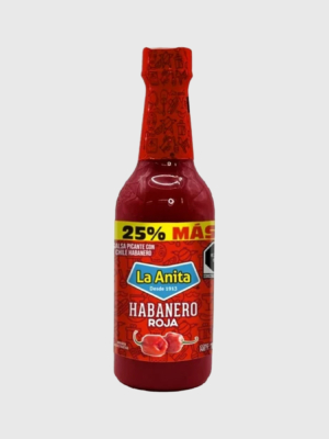 Salsa picante la Anita habanero roja 12/150 g