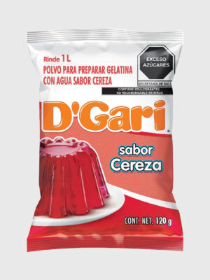 Gelatina DGari Agua Cereza 50/120 g