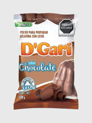 Gelatina DGari Leche Chocolate 50/120 g