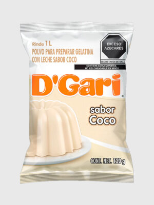 Gelatina DGari Leche Coco 50/120 g