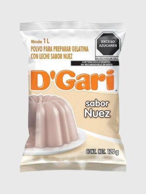 Gelatina DGari Leche Nuez 50/120 g