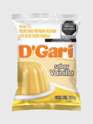 Gelatina DGari Leche Vainilla 50/120 g