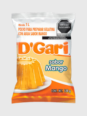 Gelatina DGari Agua Mango 50/120 g
