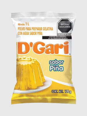 Gelatina DGari Agua Piña 50/120 g