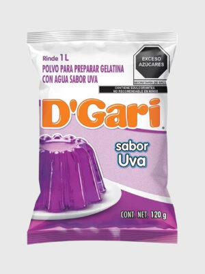 Gelatina DGari Agua Uva 50/120 g