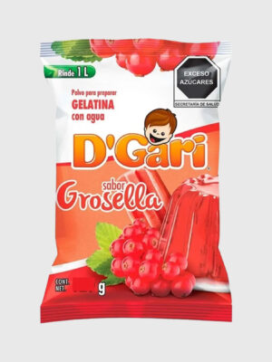 Gelatina DGari Agua Grosella 50/120 g