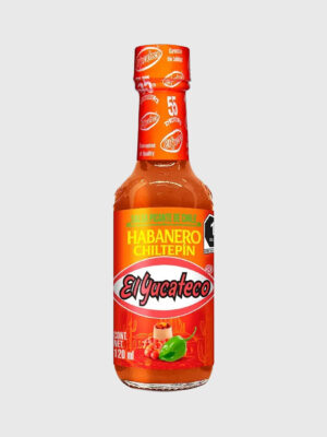 Salsa Picante De Chile Habanero Chiltepín El Yucateco 120 ml