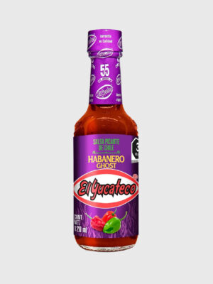 Salsa Picante De Chile Habanero y Ghost El Yucateco 120 ml