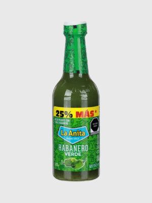 Salsa picante la Anita habanero verde 12/150 g