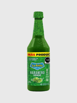 Salsa picante la Anita habanero verde 12/250 g