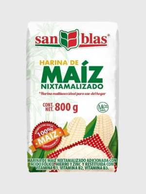 Harina San Blas Maiz Nixtamalizado 10/800 g