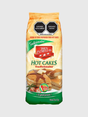 Harina 3 Estrellas para hot cakes 10/1 kg