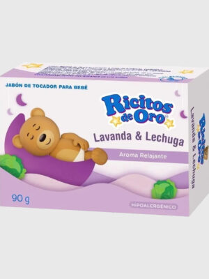 Jabón Ricitos de Oro Lavanda y Lechuga 90 g