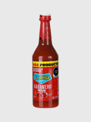 Salsa picante la Anita habanero roja 12/250 g