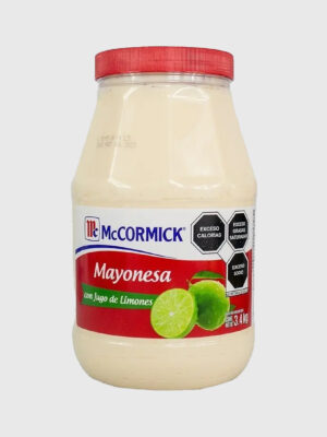 Mayonesa McCormick limón 4/3.4 kg