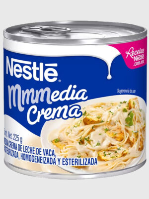 Media Crema Nestle 225 g (24 piezas)