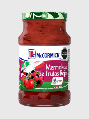 Mermelada McCormick sabor frutos rojos 12/450 g