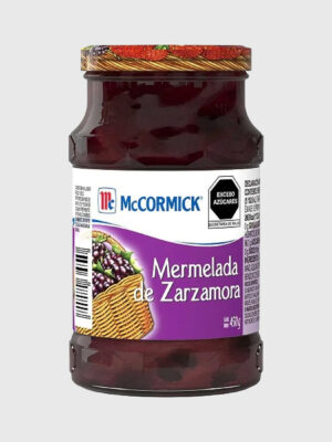 Mermelada McCormick sabor zarzamora 12/450 g