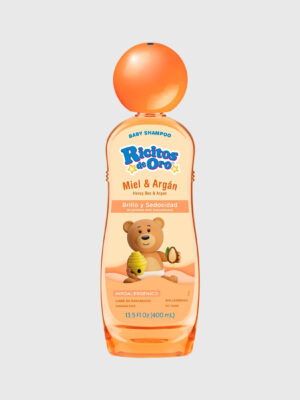 Shampoo Ricitos de Oro Miel y Argán 12/400 ml