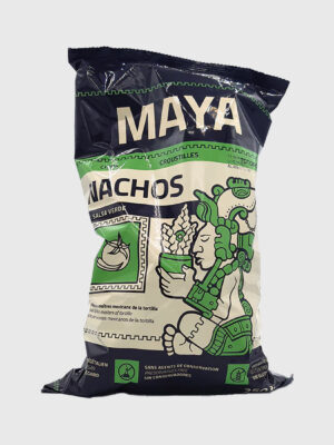 Nachos salsa verde