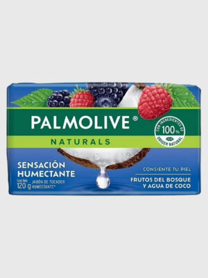 Palmolive frutos del bosque y agua de coco 120g 72 piezas