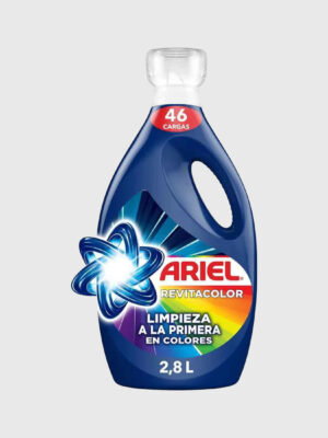 Detergente Ariel Liquido Revitacolor 2.8 L