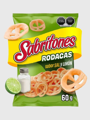 Sabritones Rodacas sabor sal y limón 18/60 g