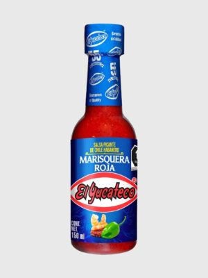Salsa Picante De Chile Habanero Marisquera Roja El Yucateco 150 ml