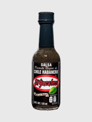 Salsa Picante Negra Habanera El Yucateco 120 ml