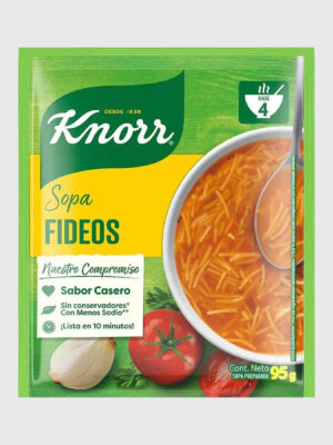 Sopa Knorr fideos 12/95 g
