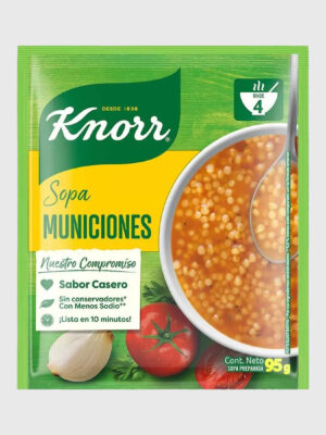 Sopa Knorr munición 12/95 g