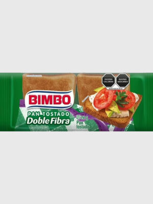 Pan tostado bombo doble fibra 250 g