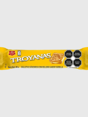 Galletas Tres Estrellas Troyanas Vainilla 16/80 g