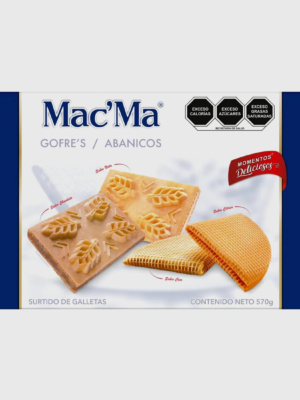macma gofretas aba Macma gofres/abanicos 570 g