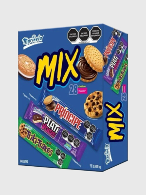 mix plativolos Mix marinela (7 principe 84 g, 7 plativolos 72 g y 14 triki-trakes 68 g)